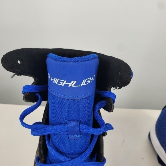 Under Armour Shoes Mens 10 Clutchfit Highlight Black Blue Molded Football Cleats main image 15